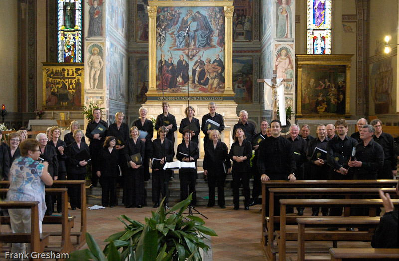 Bach Choir, Sant' Agostino, San Gimignano